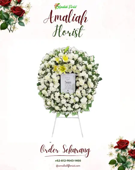 Krans Bunga Duka Adiwarno